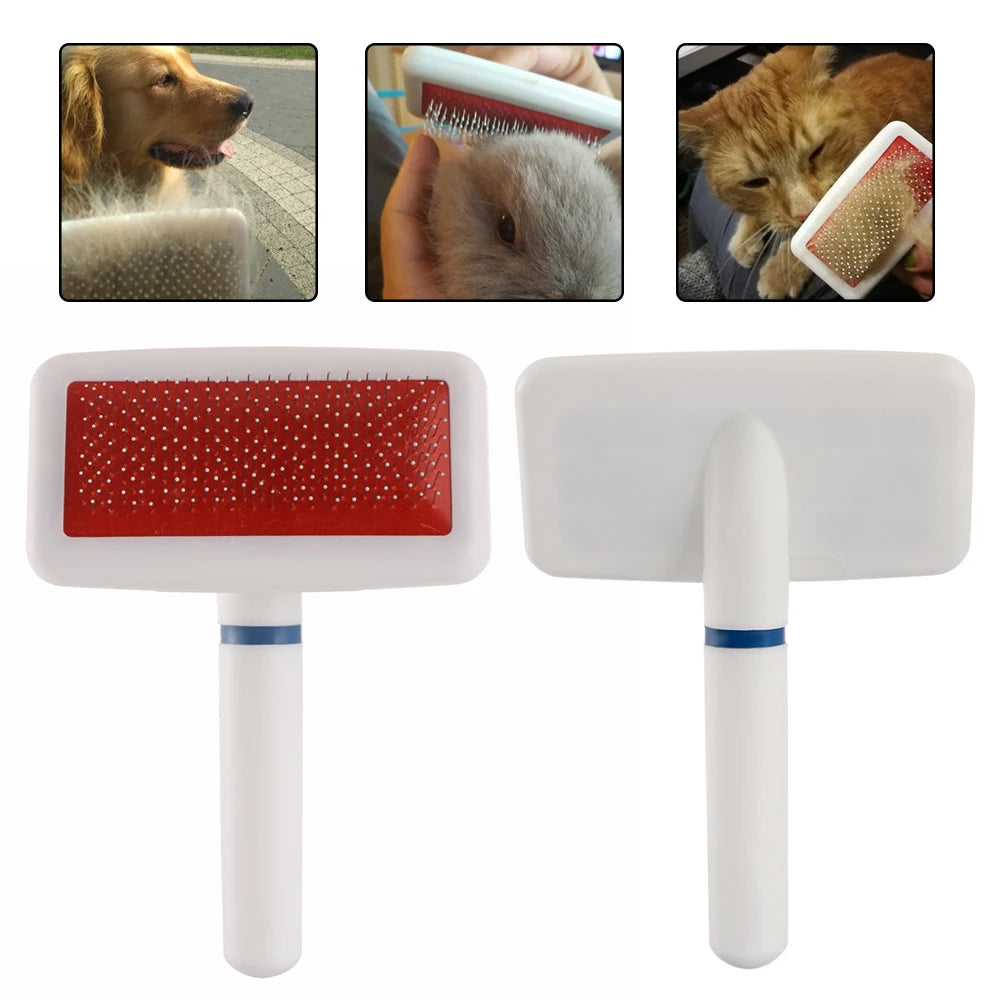 Pet Slicker Brush for Dogs and Cats – Ultimate Grooming Tool