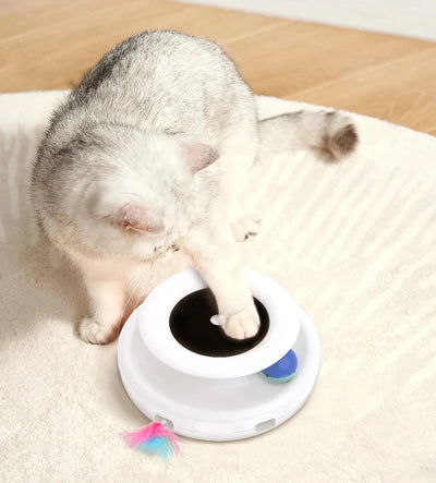 2-in-1 Smart Cat Toy – Endless Fun for Your Pet