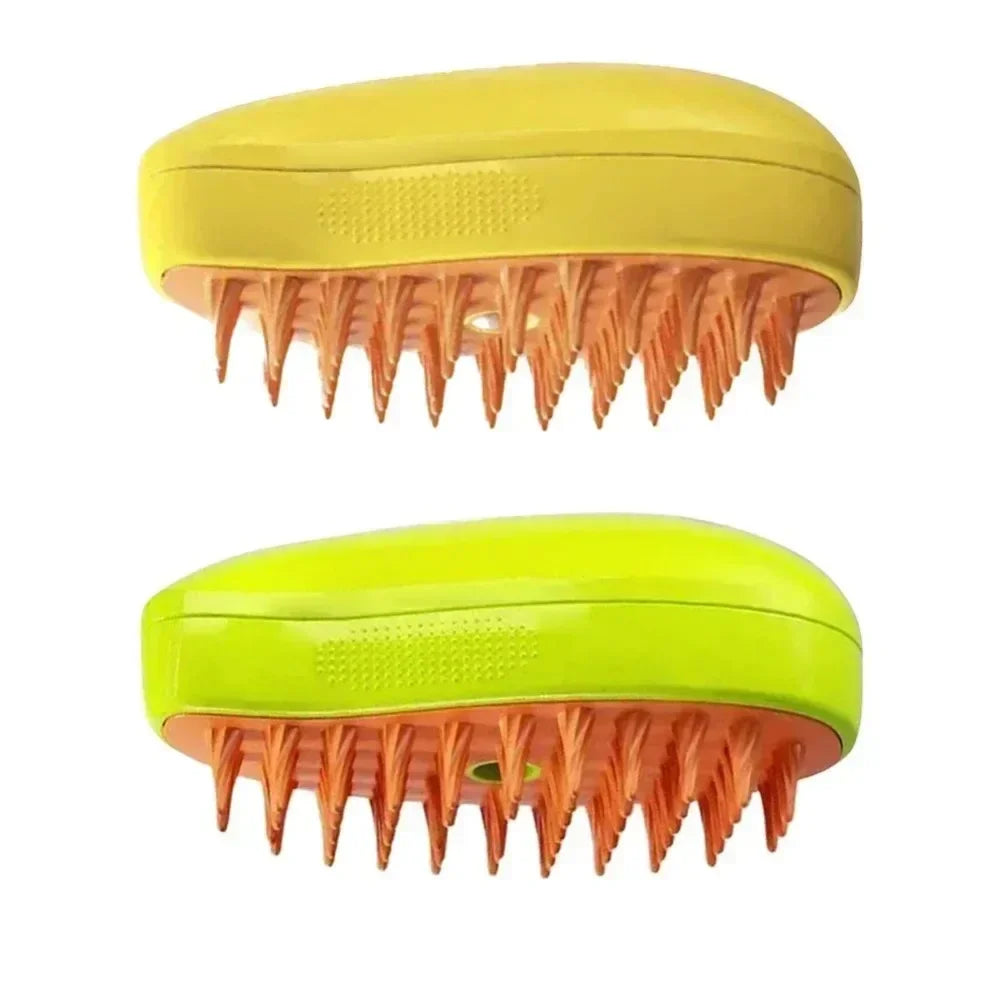 Pet Cat Steam Brush – 3-in-1 Electric Spray Grooming Comb for Cats and Dogs