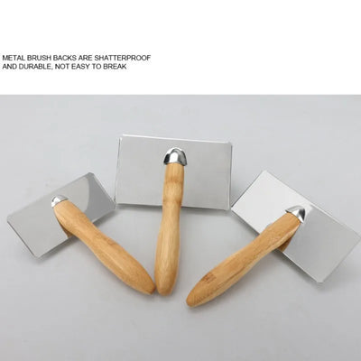 Solid Wood Dog Brush and Cat Hair Knot Remover