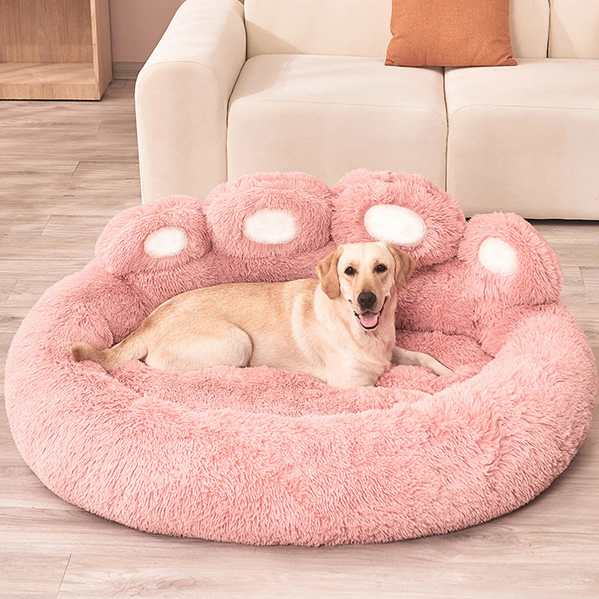 Cozy Plush Dog Bed – Washable Warm Bed for Dogs and Cats