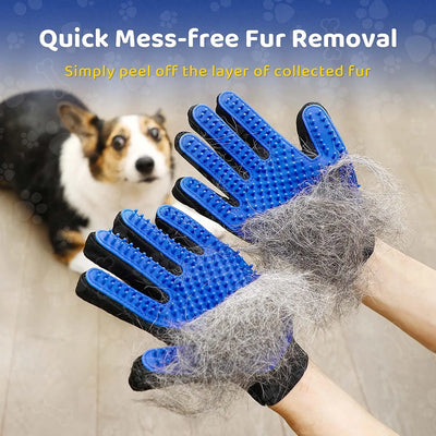 Multipurpose Pet Grooming Gloves