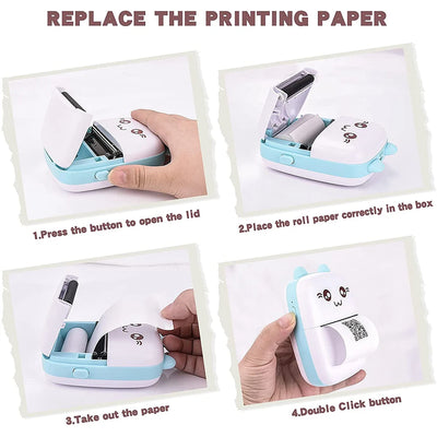 Portable Mini Cat Thermal Printer