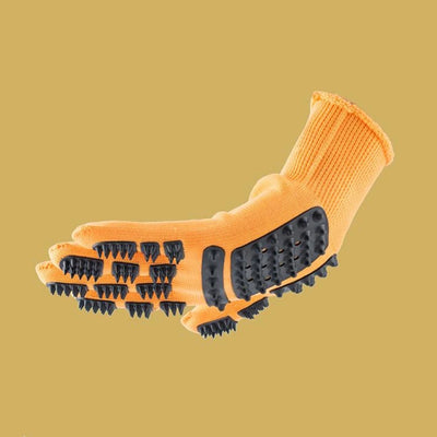 Cat & Dog Hair Brush Gloves – Convenient Grooming and Bathing Solution