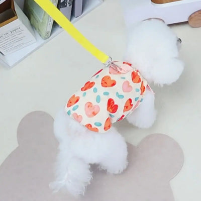 Pet Shirt with Snap-on Design – Comfortable Style for Your Furry Friend