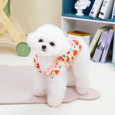 Pet Shirt with Snap-on Design – Comfortable Style for Your Furry Friend