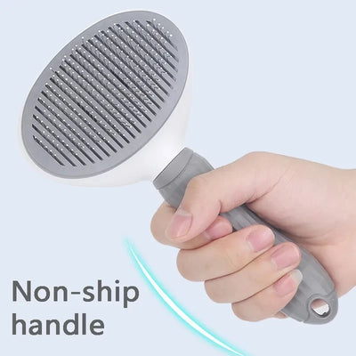 Self-Cleaning Pet Hair Removal Comb