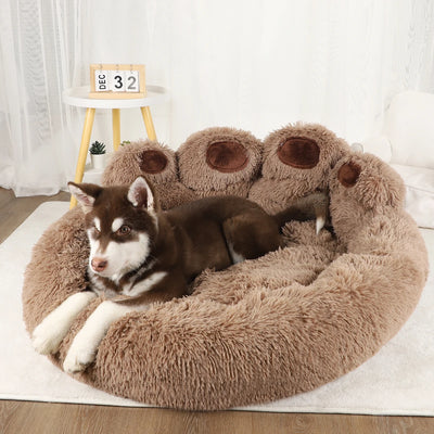 Cozy Plush Dog Bed – Washable Warm Bed for Dogs and Cats