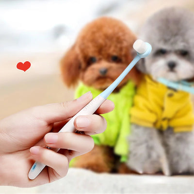 Dog Toothbrush Set – Small Head Design for Precise and Gentle Teeth Cleaning