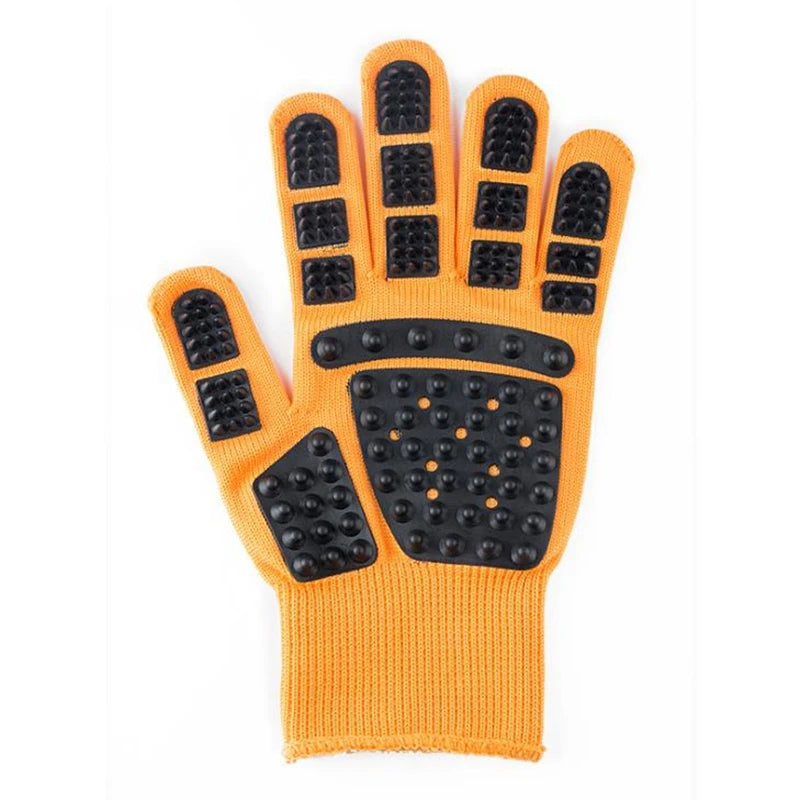 Cat & Dog Hair Brush Gloves – Convenient Grooming and Bathing Solution