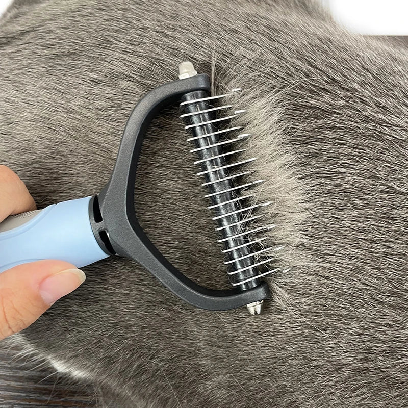 3-In-1 Pet Hair Grooming Brush