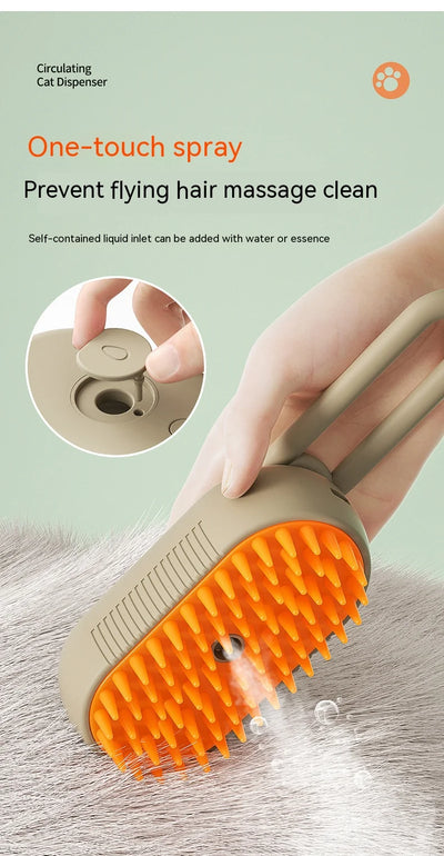 Electric Spray Hair Removal Comb for Cats and Dogs