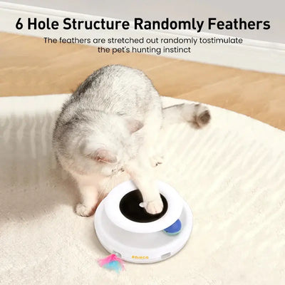 2-in-1 Smart Cat Toy – Endless Fun for Your Pet